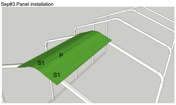 folding foldable steel frame carport garage parts