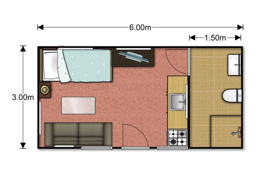 premade mobile modular cabins portable house prefabricated