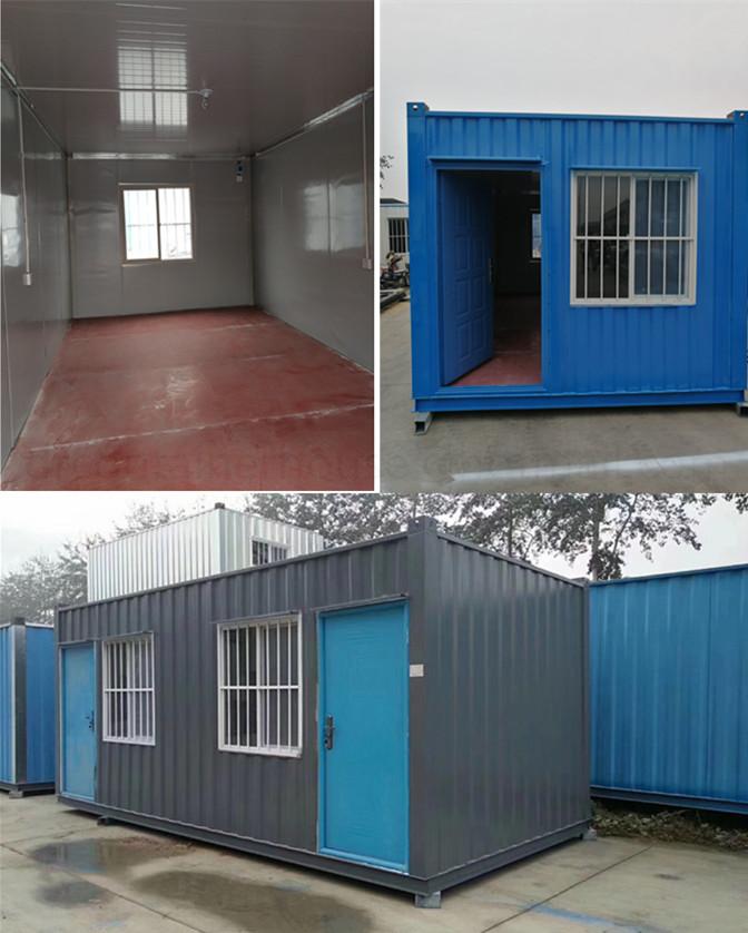 20ft modular steel structure container house homes for sales